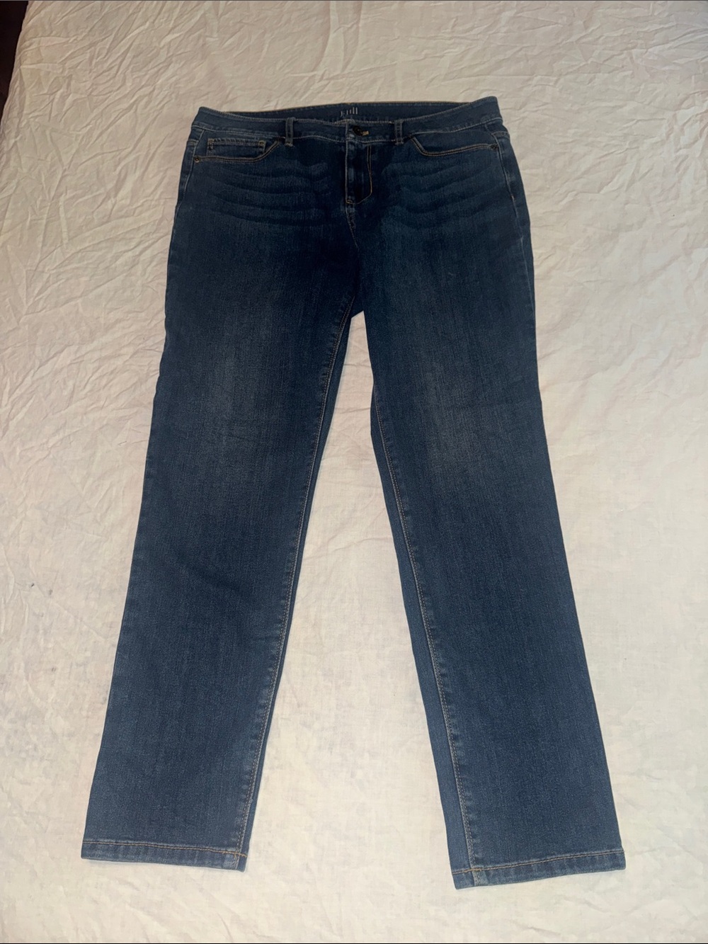 J. Jill Authentic Fit Slim Ankle Blue Jeans Size 10